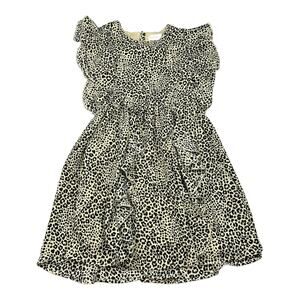Girls BCBG Animal Print Dress Size 12